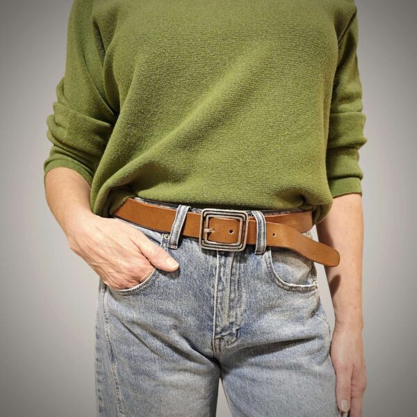 DEBORAH CINTURA IN CUOIO